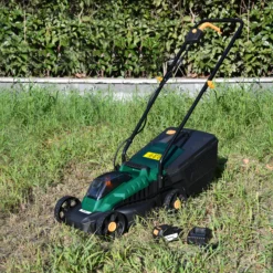 18V NMLM18-Li Cordless 18V Rotary Lawnmower -Gardens And Landscaping 18v nmlm18 li cordless 18v rotary lawnmower5059340239736 02i