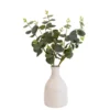 25cm Eucalyptus Stems Artificial Plant In Natural Ceramic Bottle Vase 1 25cm Eucalyptus Stems Artificial Plant In Natural Ceramic Bottle Vase -Gardens And Landscaping 25cm eucalyptus stems artificial plant in natural ceramic bottle vase5010795682676 02c bq