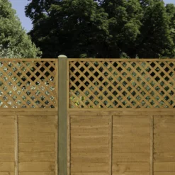 2ft Diamond Lattice Pine Trellis Panel, Pack Of 3 (W)183cm X (H)61cm -Gardens And Landscaping 2ft diamond lattice pine trellis panel pack of 3 w 183cm x h 61cm5013053174005 03bq