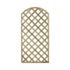 Arched Pine Trellis Panel (W)90cm X (H)180cm -Gardens And Landscaping arched pine trellis panel w 90cm x h 180cm3663602430346 01bq