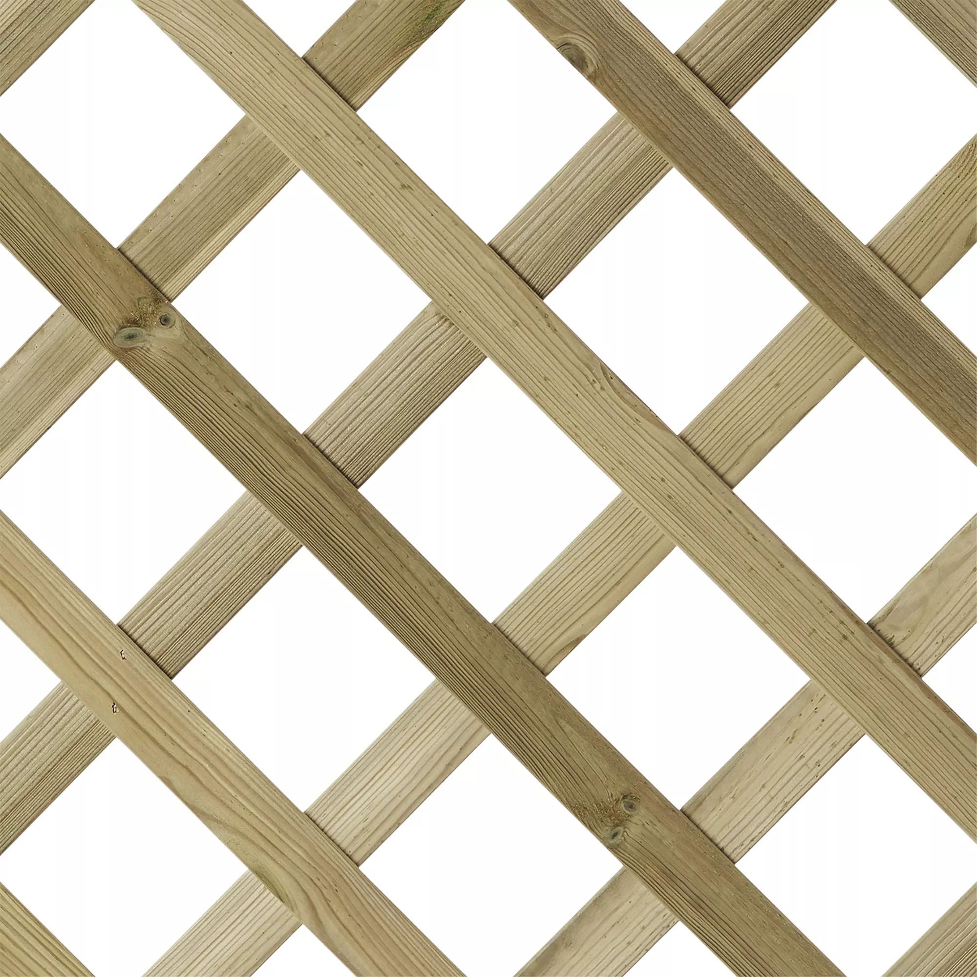 Arched Pine Trellis Panel (W)90cm X (H)180cm 4 Arched Pine Trellis Panel (W)90cm X (H)180cm - Image 2