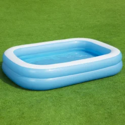 Bestway Bestway® Textured Pattern On Sidewalls PVC Family Fun Pool (W) 1.75m X (L) 2.62m -Gardens And Landscaping bestway bestway textured pattern on sidewalls pvc family fun pool w 1 75m x l 2 62m6942138968019 05i