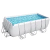 Bestway Power Steel Metal & Plastic Pool (W) 2.01m X (L) 4.12m -Gardens And Landscaping bestway power steel metal plastic pool w 2 01m x l 4 12m6942138986457 01c bq
