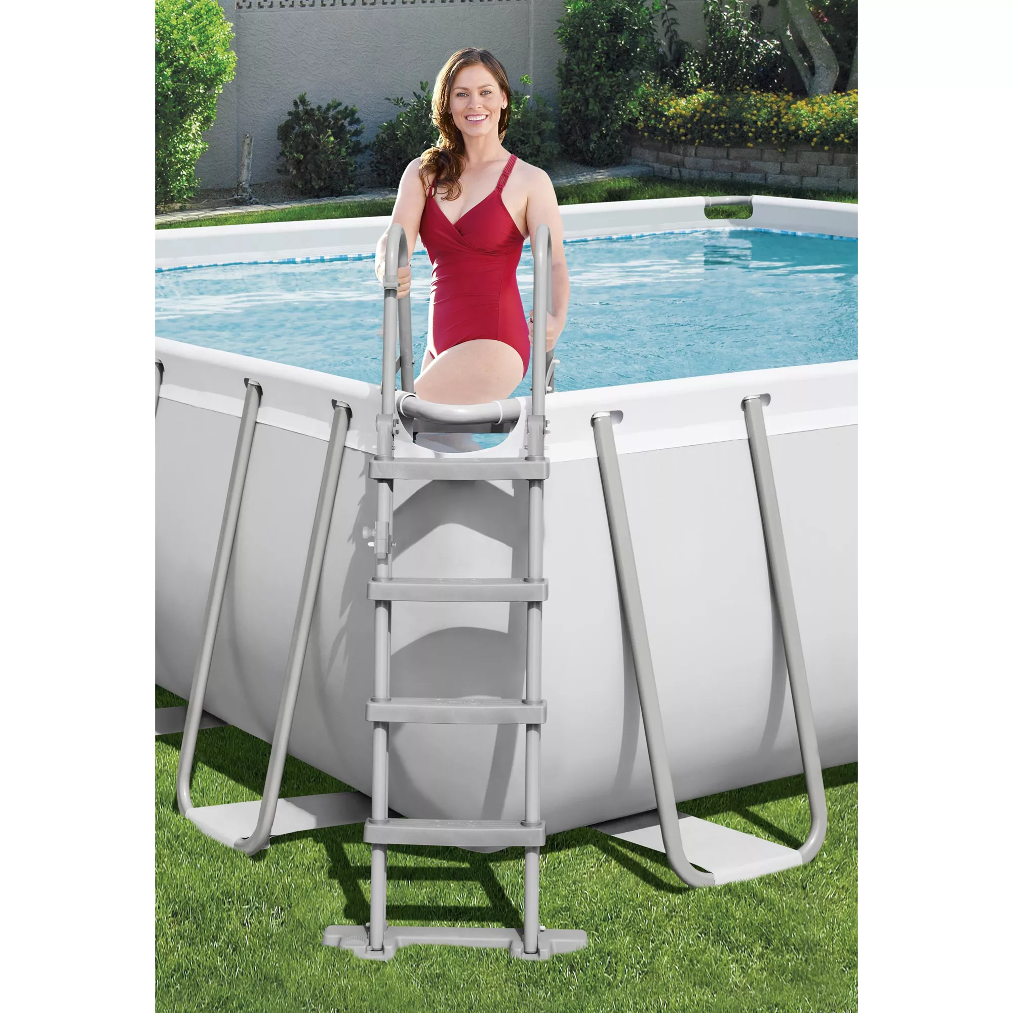 Bestway Power Steel Metal & Plastic Pool (W) 2.01m X (L) 4.12m 9 Bestway Power Steel Metal & Plastic Pool (W) 2.01m X (L) 4.12m - Image 7