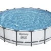 Bestway Steel Pro Max Polyvinyl Chloride (PVC) Pool (W) 5.49m X (L) 5.49m -Gardens And Landscaping bestway steel pro max polyvinyl chloride pvc pool w 5 49m x l 5 49m6942138983791 01c bq