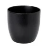 Black Ceramic Round Plant Pot (Dia)21.5cm