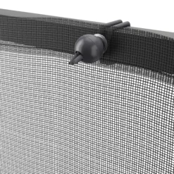 Black Polyester (PES) & PVC Garden Screen (H)1m (W)3m -Gardens And Landscaping black polyester pes pvc garden screen h 1m w 3m5059340679921 38c