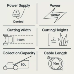 Bosch AdvancedRotak 750 Corded Rotary Lawnmower -Gardens And Landscaping bosch advancedrotak 750 corded rotary lawnmower4059952526706 01t EN bq