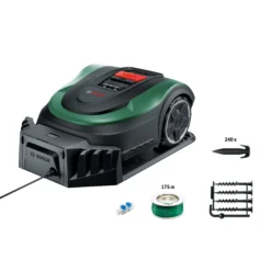 Bosch Indego M 700 Cordless Robotic Lawnmower -Gardens And Landscaping bosch indego m 700 cordless robotic lawnmower4059952566924 08c bq