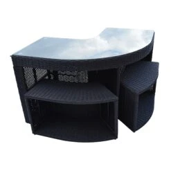 Canadian Spa Company Brown Corner Bar & Stools -Gardens And Landscaping canadian spa company brown corner bar stools0700697210941 03c