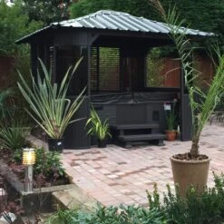 Canadian Spa Company Frazer Square Gazebo, (W)3.37m (D)3.37m - Assembly Required 7 Canadian Spa Company Frazer Square Gazebo, (W)3.37m (D)3.37m - Assembly Required -Gardens And Landscaping canadian spa company frazer square gazebo w 3 37m d 3 37m assembly required0700697209570 01i bq