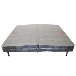 Canadian Spa Company Grey Square Cover (L)2.38m (W)2.38m