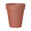 Capri Tall Terracotta Polypropylene (PP) Plain Round Plant Pot (Dia)40cm -Gardens And Landscaping capri tall terracotta polypropylene pp plain round plant pot dia 40cm5600442815269 01c bq