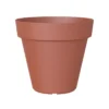 Capri Terracotta Polypropylene (PP) Plain Round Plant Pot (Dia)60cm -Gardens And Landscaping capri terracotta polypropylene pp plain round plant pot dia 60cm5600442837162 01c bq