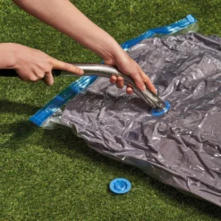 CleverSpa Grey Circular Hot Tub Cover -Gardens And Landscaping cleverspa grey circular hot tub cover5019008882872 03i BQ