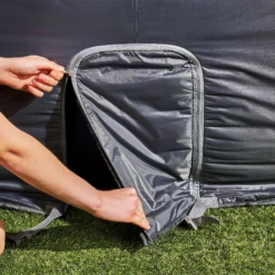 CleverSpa Grey Circular Hot Tub Cover -Gardens And Landscaping cleverspa grey circular hot tub cover5019008882872 36c BQ