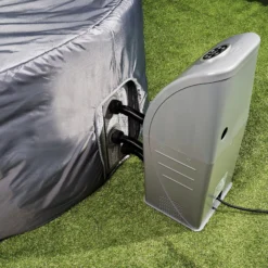 CleverSpa Grey Circular Hot Tub Cover -Gardens And Landscaping cleverspa grey circular hot tub cover5019008882872 37c BQ