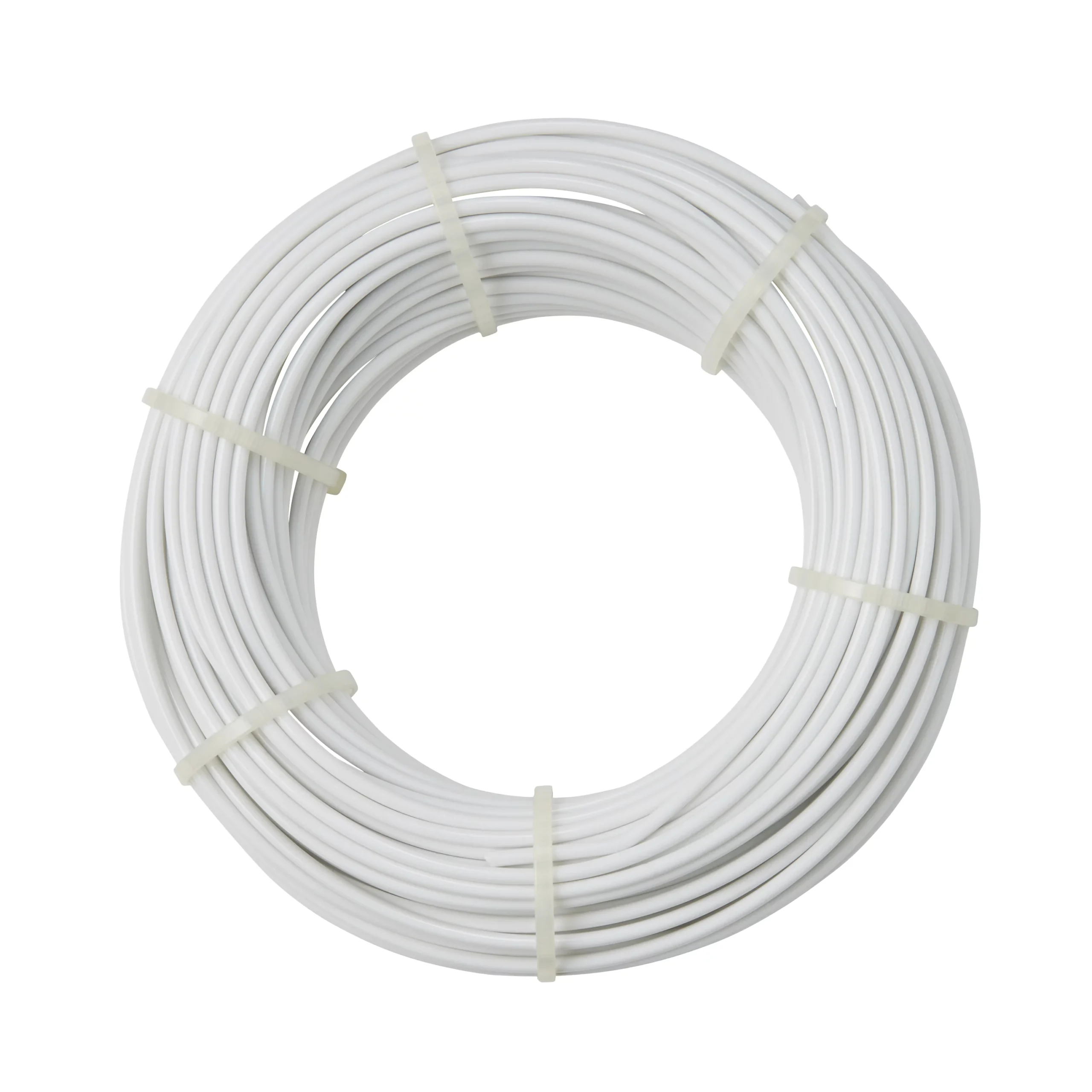 Diall White PVC & Steel Cable, (L)60m (Dia)1.2mm 4 Diall White PVC & Steel Cable, (L)60m (Dia)1.2mm - Image 2