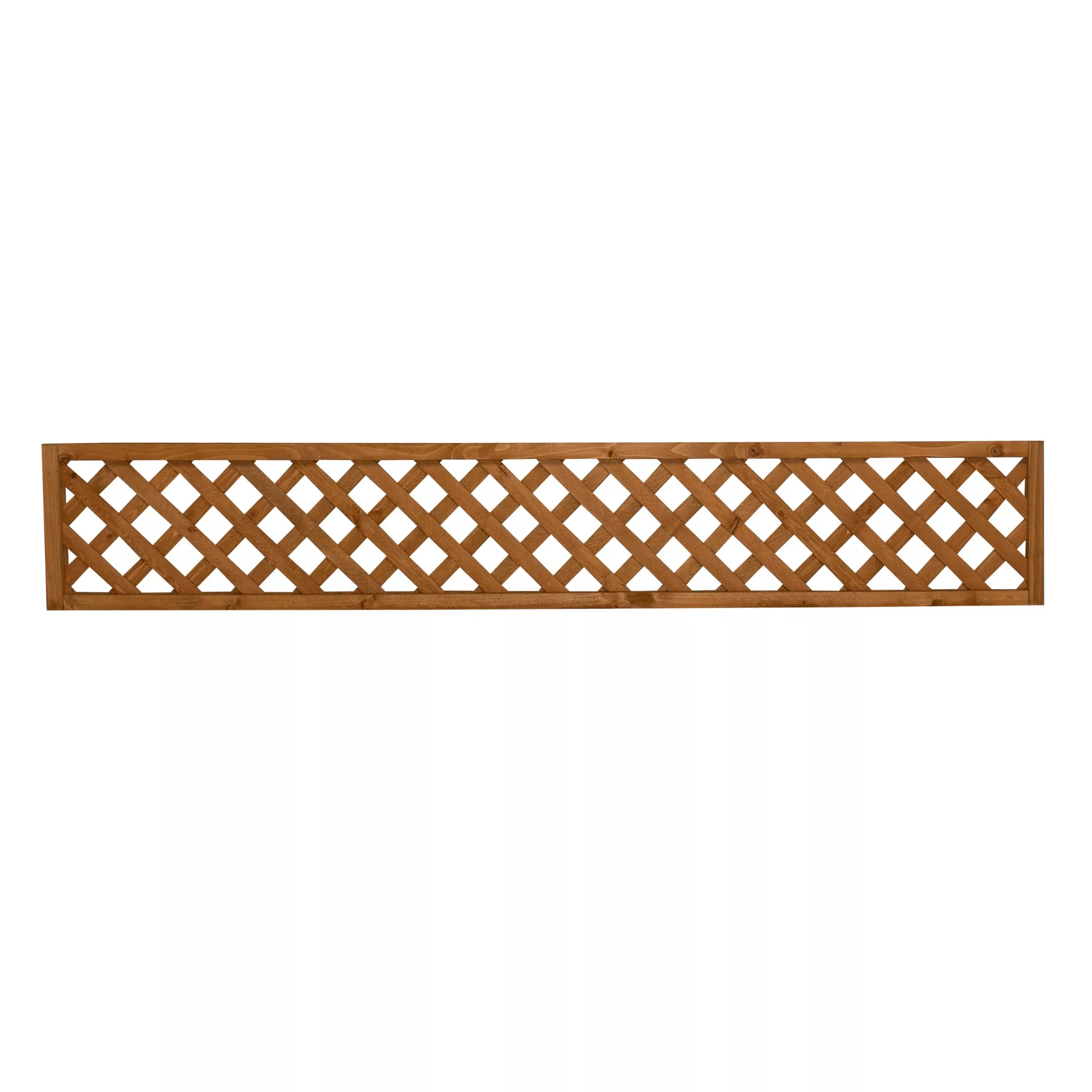 Diamond Pine Trellis Panel, Pack Of 3 (W)183cm X (H)32cm 4 Diamond Pine Trellis Panel, Pack Of 3 (W)183cm X (H)32cm - Image 2