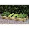 Forest Garden 21 X 204 X 104 Wood Rectangular Raised Bed Kit -Gardens And Landscaping forest garden 21 x 204 x 104 wood rectangular raised bed kit5013053134863 01i bq