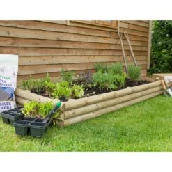 Forest Garden 21 X 204 X 104 Wood Rectangular Raised Bed Kit -Gardens And Landscaping forest garden 21 x 204 x 104 wood rectangular raised bed kit5013053134863 02i bq