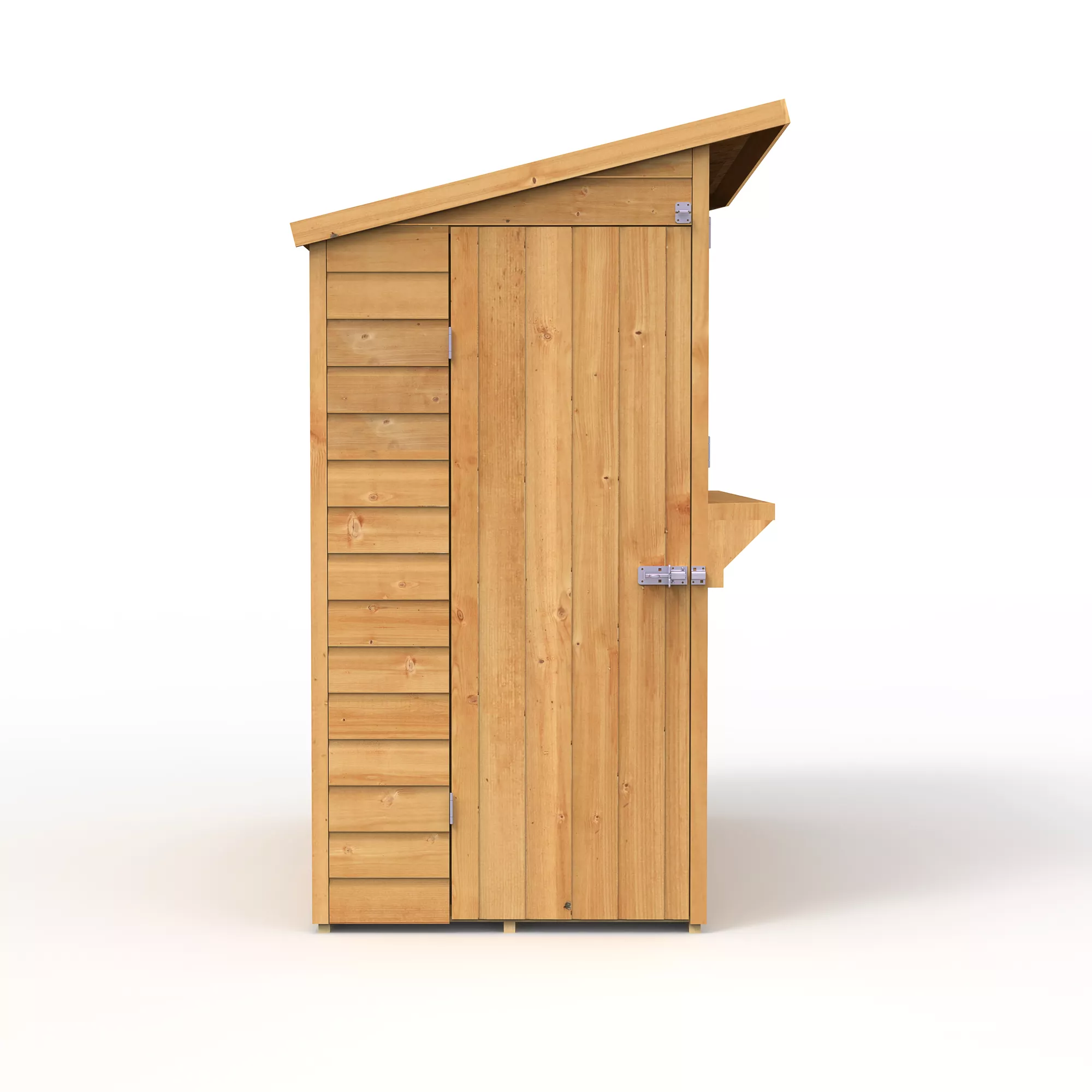 Forest Garden 6x3 Pent Dip Treated Shiplap Wooden Shed With Floor - Assembly Service Included 7 Forest Garden 6x3 Pent Dip Treated Shiplap Wooden Shed With Floor - Assembly Service Included - Image 5