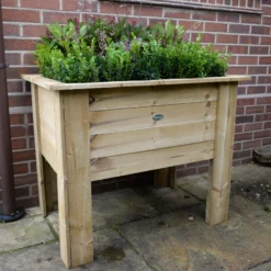 Forest Garden Deep Root Wooden Rectangular Planter -Gardens And Landscaping forest garden deep root wooden rectangular planter5013053143056 01i bq