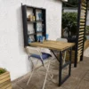 Forest Garden Fold Down Timber Garden Bar (Base Not Required) -Gardens And Landscaping forest garden fold down timber garden bar base not required 5013053192276 02i