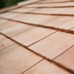 Forest Garden Hexagonal Gazebo With Cedar Roof, (W)4.9m (D)4.24m -Gardens And Landscaping forest garden hexagonal gazebo with cedar roof w 4 9m d 4 24m5013053163436 07i