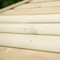 Forest Garden Hexagonal Gazebo With Timber Roof, (W)4.9m (D)4.24m -Gardens And Landscaping forest garden hexagonal gazebo with timber roof w 4 9m d 4 24m5013053163443 07i