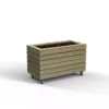 Forest Garden Linear Natural Timber Rectangular Planter (H) 49.6cm X (W) 80cm -Gardens And Landscaping forest garden linear natural timber rectangular planter h 49 6cm x w 80cm5013053190388 01c