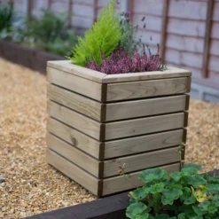 Forest Garden Linear Wooden Rectangular Planter -Gardens And Landscaping forest garden linear wooden rectangular planter5013053160299 03i bq
