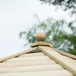 Forest Garden Premium Furnished Octagonal Gazebo, (W)5.27m (D)3.78m -Gardens And Landscaping forest garden premium furnished octagonal gazebo w 5 27m d 3 78m5013053172681 07i