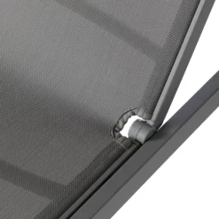 GoodHome Moorea Grey Metal Sun Lounger -Gardens And Landscaping goodhome moorea grey metal sun lounger5059340347356 36c