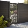 GoodHome Neva Aluminium Decorative Gate, (H)1.7m (W)0.93m -Gardens And Landscaping goodhome neva aluminium decorative gate h 1 7m w 0 93m3663602302896 03i bq