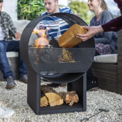 La Hacienda Camacha Steel Fireplace 10 La Hacienda Camacha Steel Fireplace -Gardens And Landscaping la hacienda camacha steel fireplace5055025585273 02i BQ