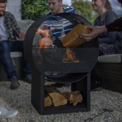 La Hacienda Camacha Steel Fireplace 12 La Hacienda Camacha Steel Fireplace -Gardens And Landscaping la hacienda camacha steel fireplace5055025585273 04i BQ