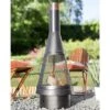 La Hacienda Colorado Steel Chiminea -Gardens And Landscaping la hacienda colorado steel chiminea5055025562427 02c bq
