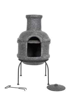 La Hacienda Teplo Clay Chiminea -Gardens And Landscaping la hacienda teplo clay chiminea5055025672102 01c bq