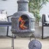 La Hacienda Teplo Clay Chiminea -Gardens And Landscaping la hacienda teplo clay chiminea5055025672102 02i bq