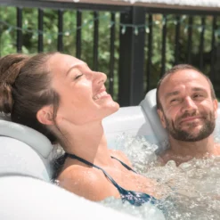 Lay-Z-Spa Grey Spa Pillow -Gardens And Landscaping lay z spa grey spa pillow6942138981216 04i bq