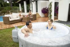 Lay-Z-Spa Zurich 4 Person Inflatable Hot Tub -Gardens And Landscaping lay z spa zurich 4 person inflatable hot tub6941607312797 06i bq