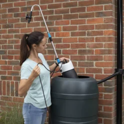 Mac Allister 400W Water Butt Pump -Gardens And Landscaping mac allister 400w water butt pump5059340250137 02i