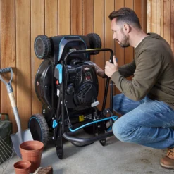 Mac Allister MLMP550SP46-M&S 140cc Petrol Rotary Lawnmower -Gardens And Landscaping mac allister mlmp550sp46 m s 140cc petrol rotary lawnmower5059340124506 05i