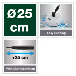 Mac Allister Pressure Washer Brush -Gardens And Landscaping mac allister pressure washer brush5059340087641 01t