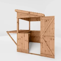 Mercia 6x4 Ft Pent Tongue & Groove Wooden Garden Bar With Single Door 15 Mercia 6x4 Ft Pent Tongue & Groove Wooden Garden Bar With Single Door -Gardens And Landscaping mercia 6x4 ft pent tongue groove wooden garden bar with single door5029442007250 04c