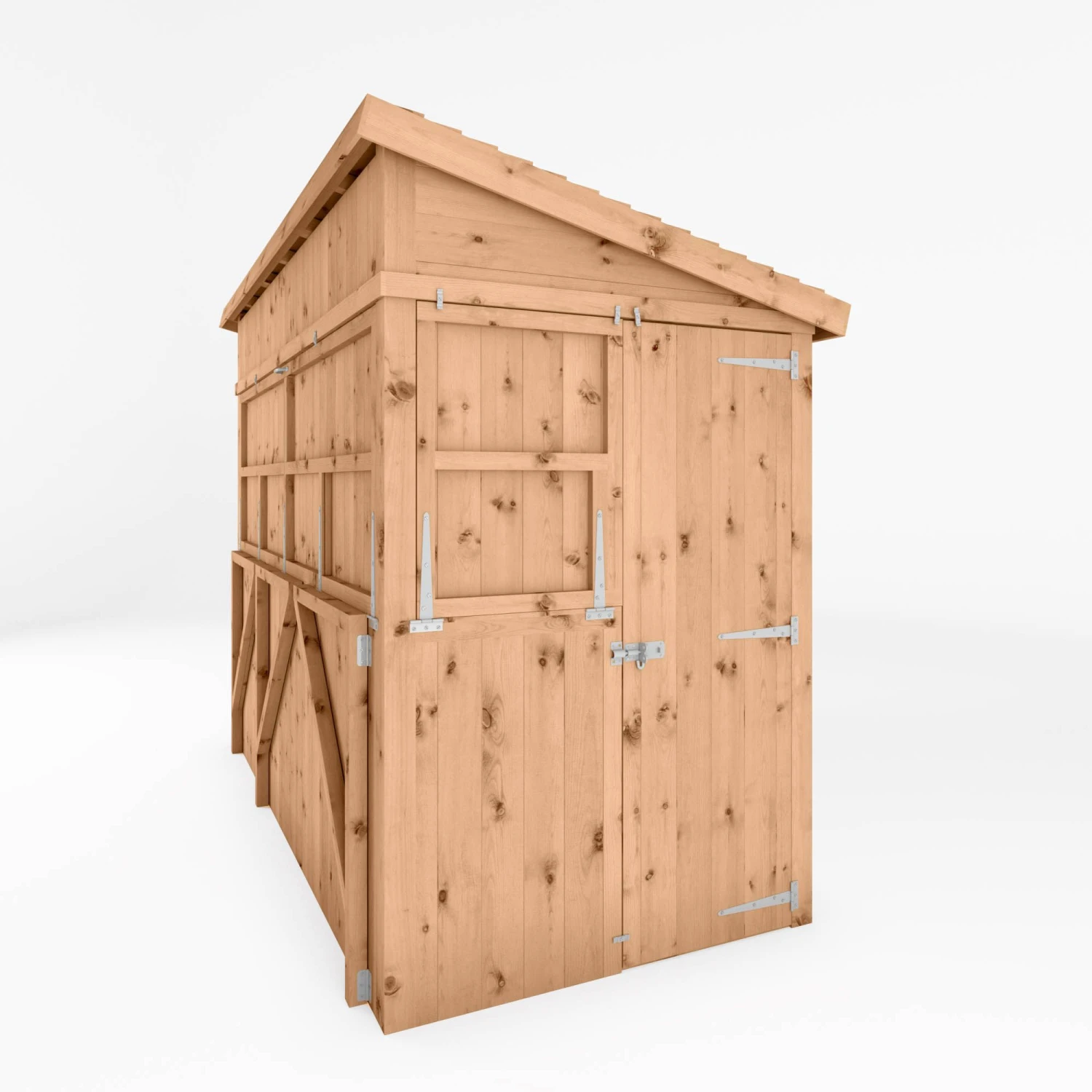 Mercia Garden Bar 9x4 Ft Pent Tongue & Groove Solid Wood Garden Bar With Single Door 11 Mercia Garden Bar 9x4 Ft Pent Tongue & Groove Solid Wood Garden Bar With Single Door - Image 9