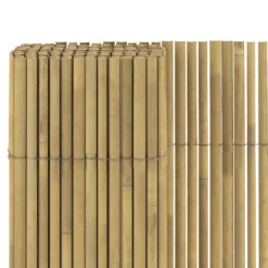 Natural Bamboo Garden Screen (H)1m (W)3m