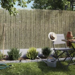 Natural Reed Garden Screen (H)1.5m (W)3m -Gardens And Landscaping natural reed garden screen h 1 5m w 3m5059340672151 01i