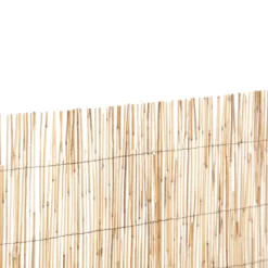 Natural Reed Garden Screen (H)1.8m (W)3m -Gardens And Landscaping natural reed garden screen h 1 8m w 3m3663602428060 36c